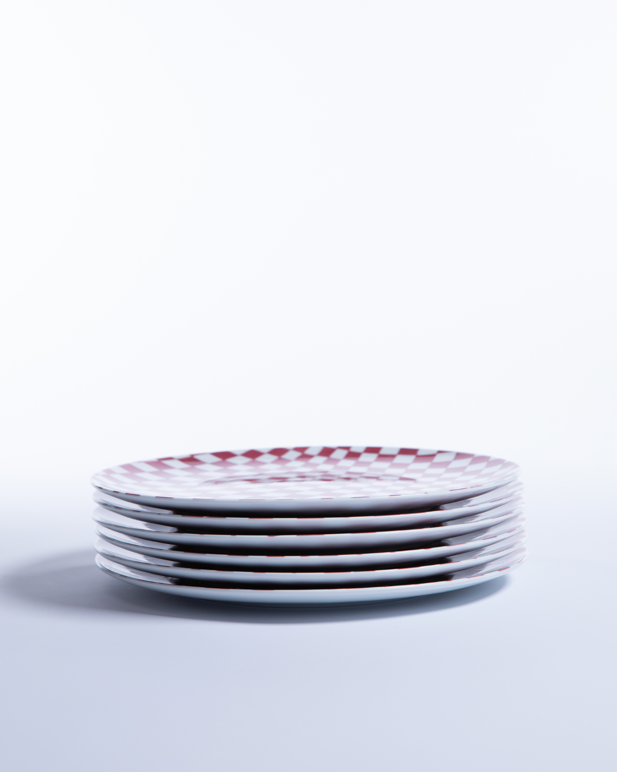 Lazio Plate Burgundy/28cm 